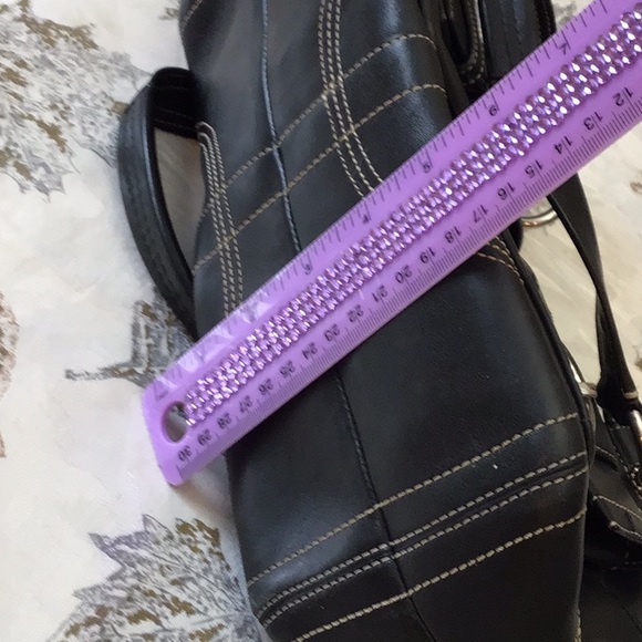 Coach Shoulder Bag Black - Picture 7 of 8